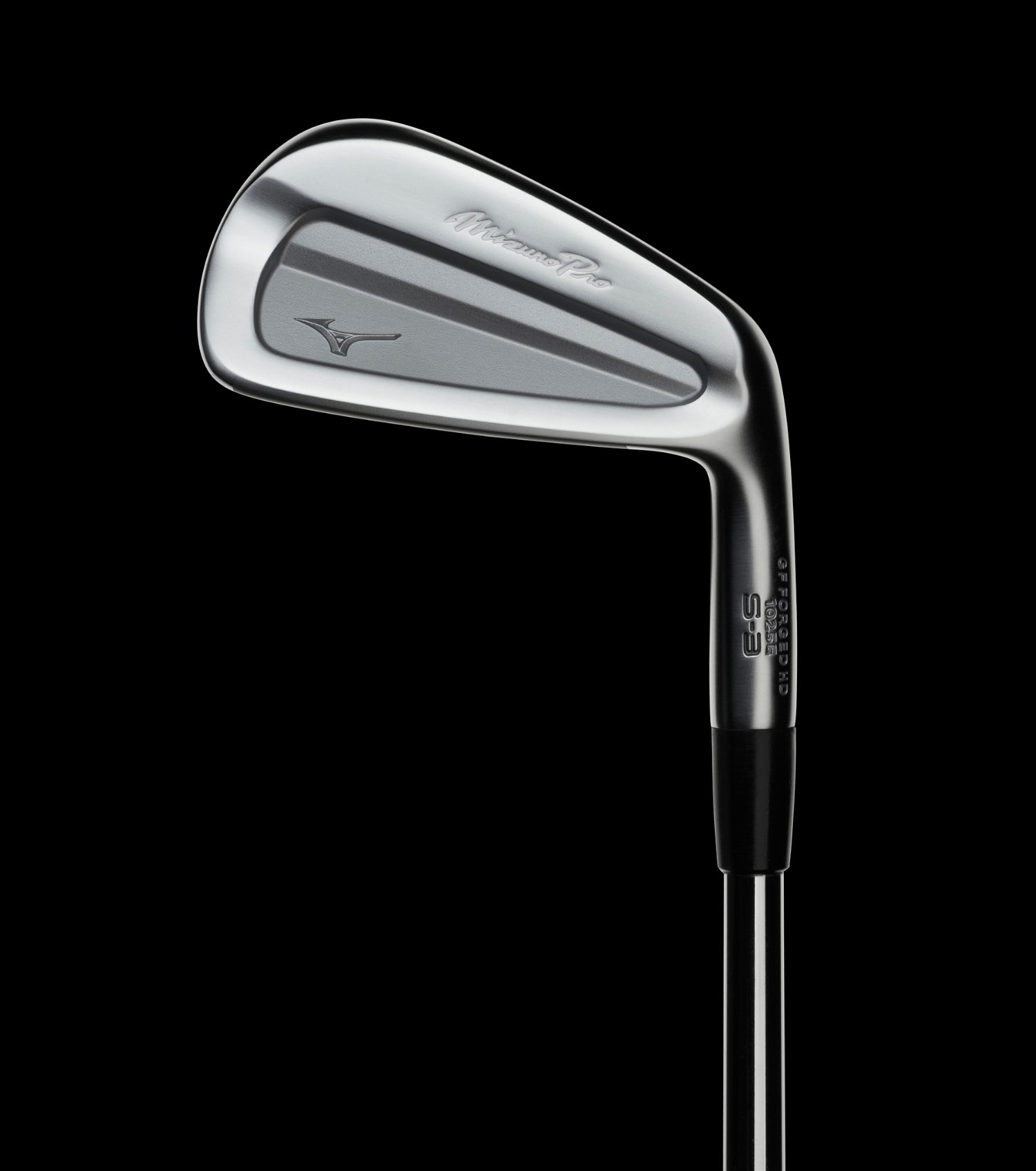 Mizuno Pro S-3 iron on black
